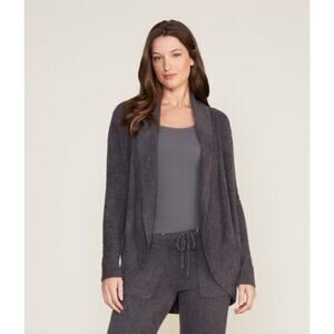 Barefoot Dreams Cozy Chic Lite Circle Cardi size M in Carbon